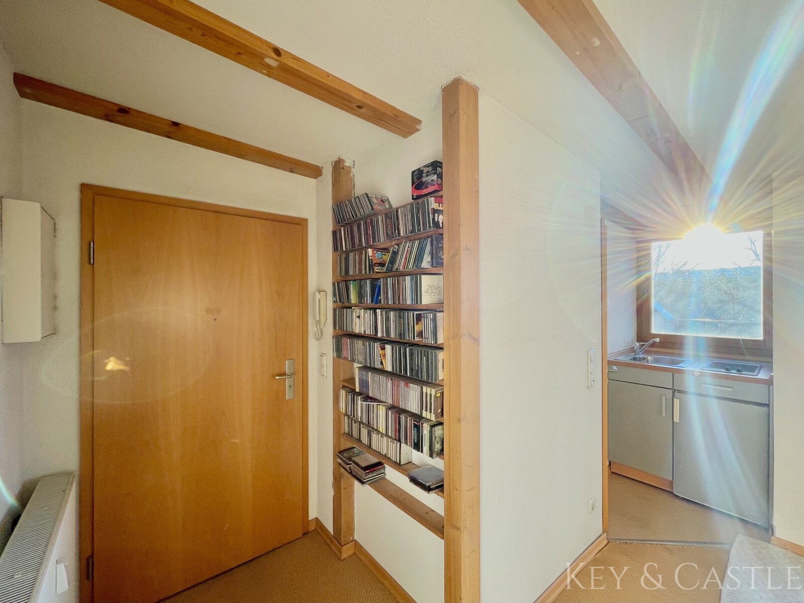 Wunderschöne Maisonette-Wohnung mit Sauna, Dachterrasse und Kamin über den Dächern von Alt-Tegel