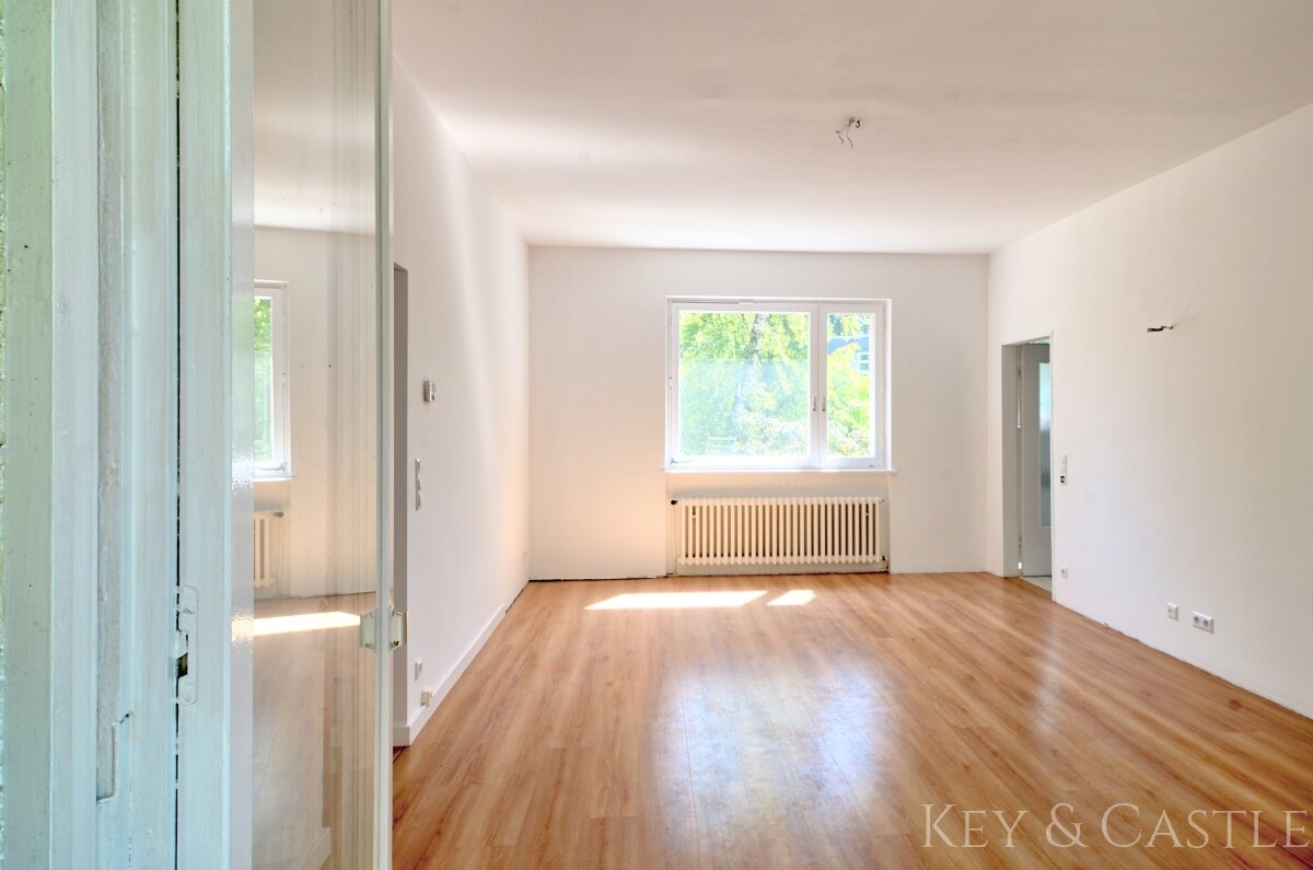 4 Zimmer mit Balkon und privatem See am Mexikoplatz