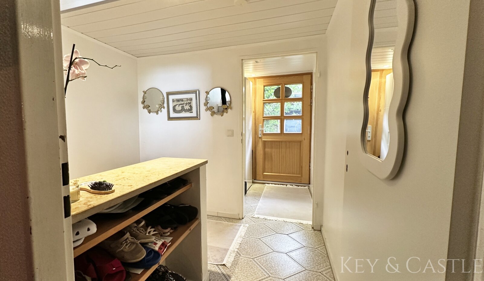 Heiligensee: Reihenmittelhaus mit Kamin und Südausrichtung in eigenen Garten