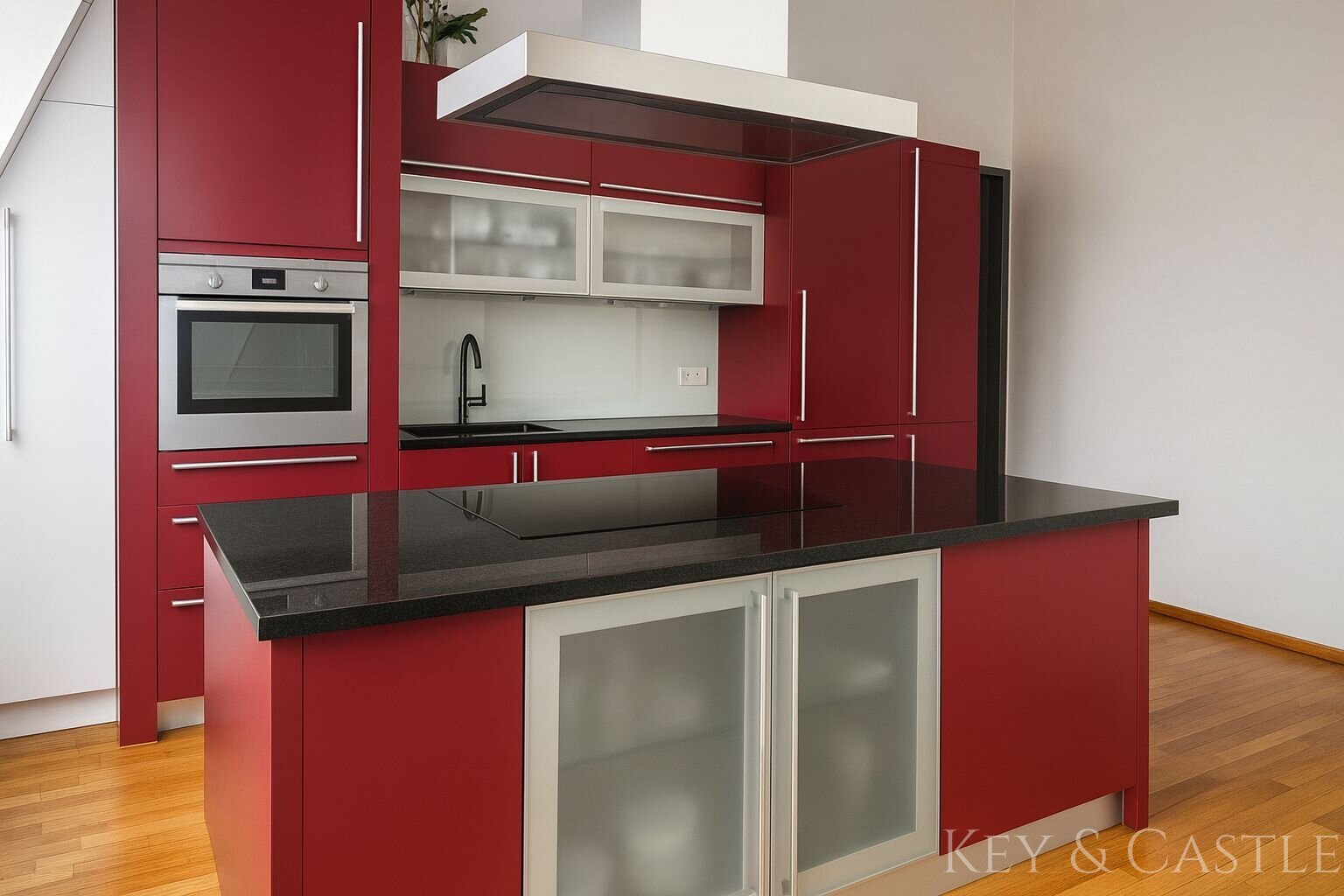 Elegantes High-End-Penthouse mit privater Etagenzufahrt und großzügigen Außenbereichen