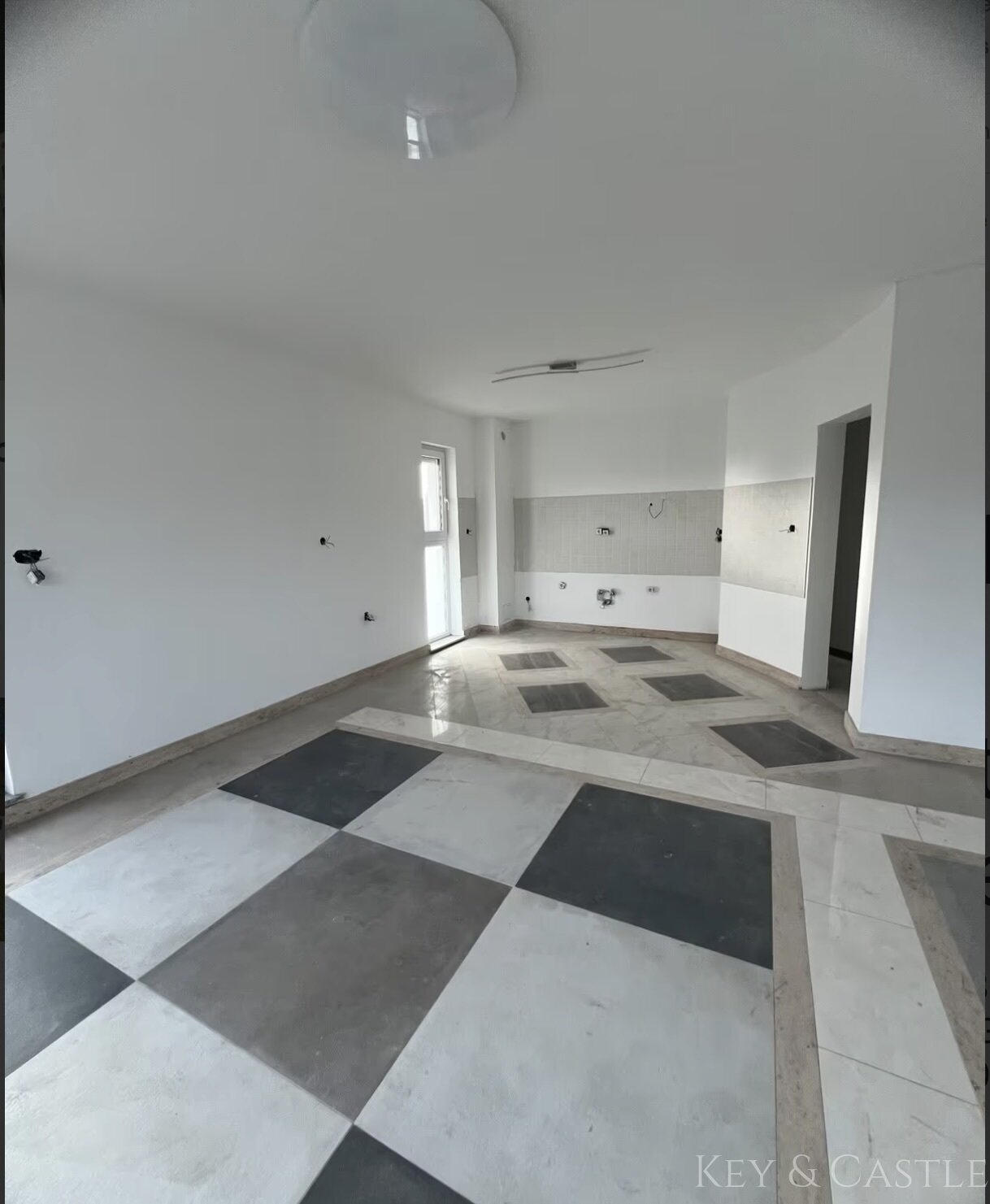 Modernes Neubauhaus mit Garten und Doppelgarage