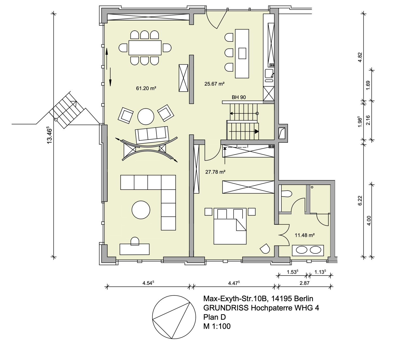 Exklusives Maisonette-Refugium in Bestlage Zehlendorf: Gartenidyll & flexibles Wohnkonzept