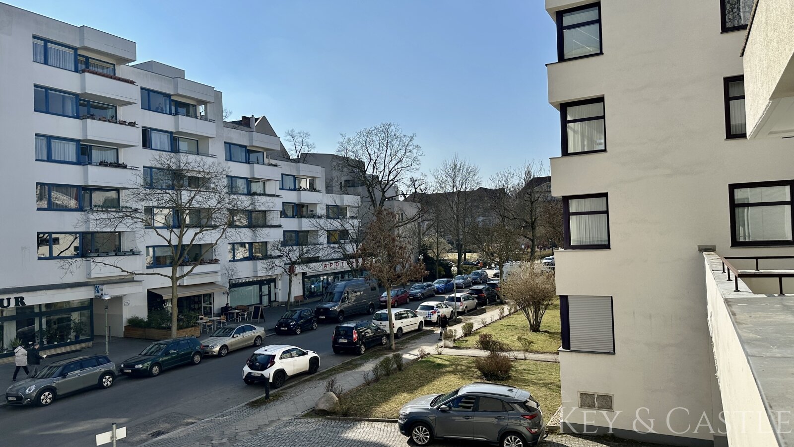 Apartment mit großer Sonnen-Terrasse in Westend
