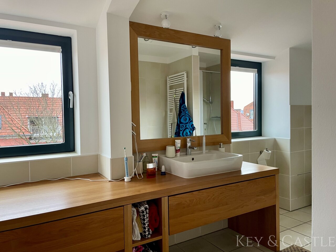Badezimmer (Dachgeschoss)