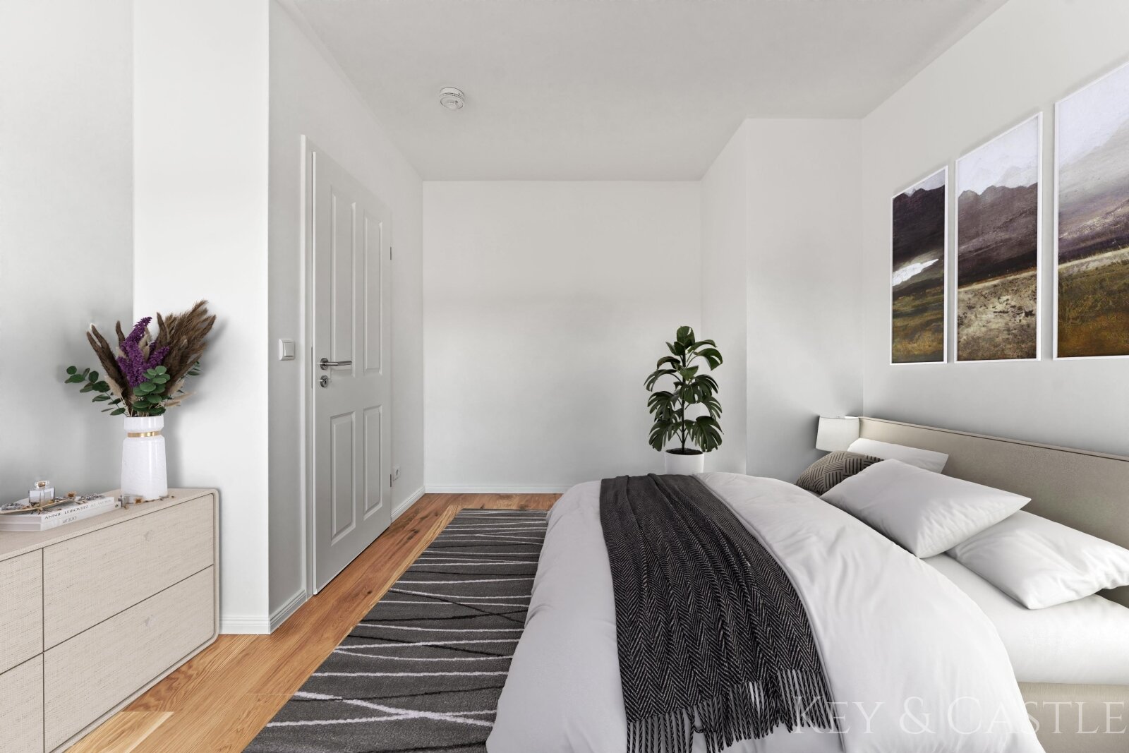 Schlafzimmer (visualisiert)
