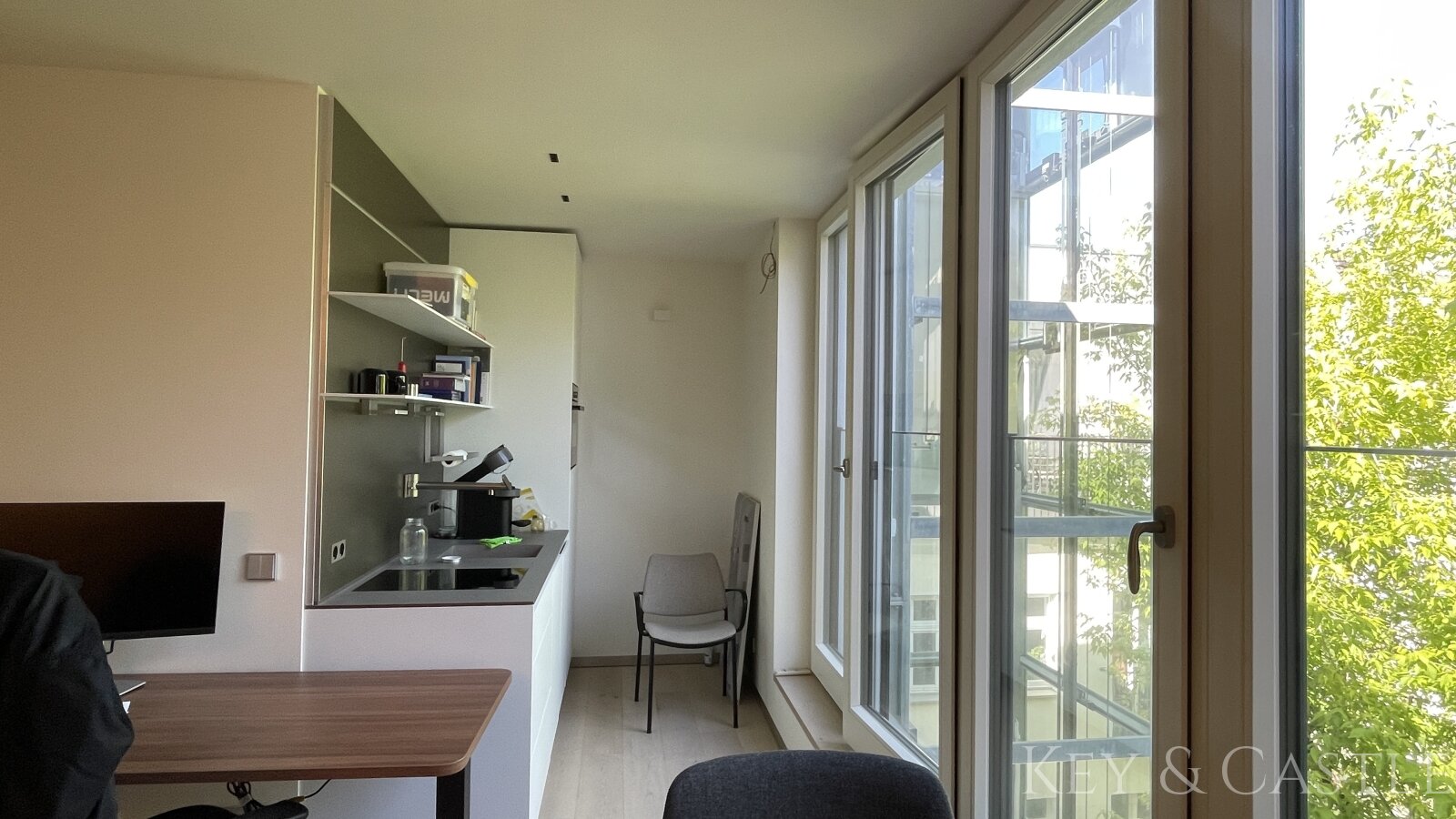 Küche im Studio-Apartment Küche im Studio-Apartment