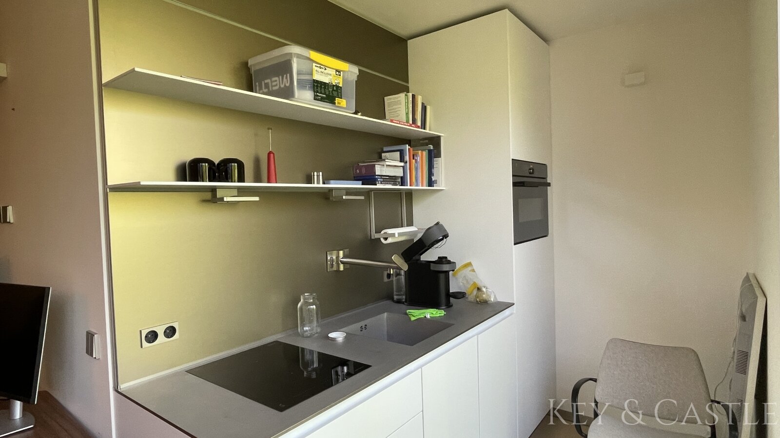 Küche im Studio-Apartment Küche im Studio-Apartment