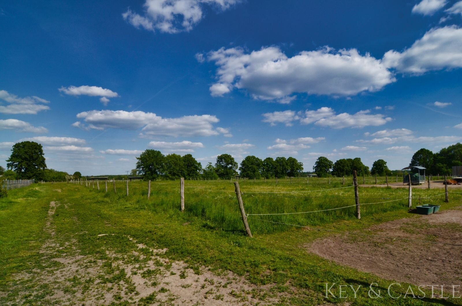 arrondiertes Weideland arrondiertes Weideland