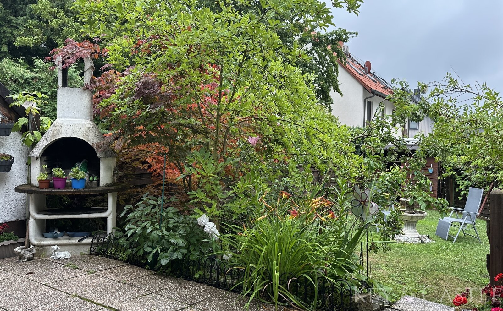 Blick in Garten Blick in Garten