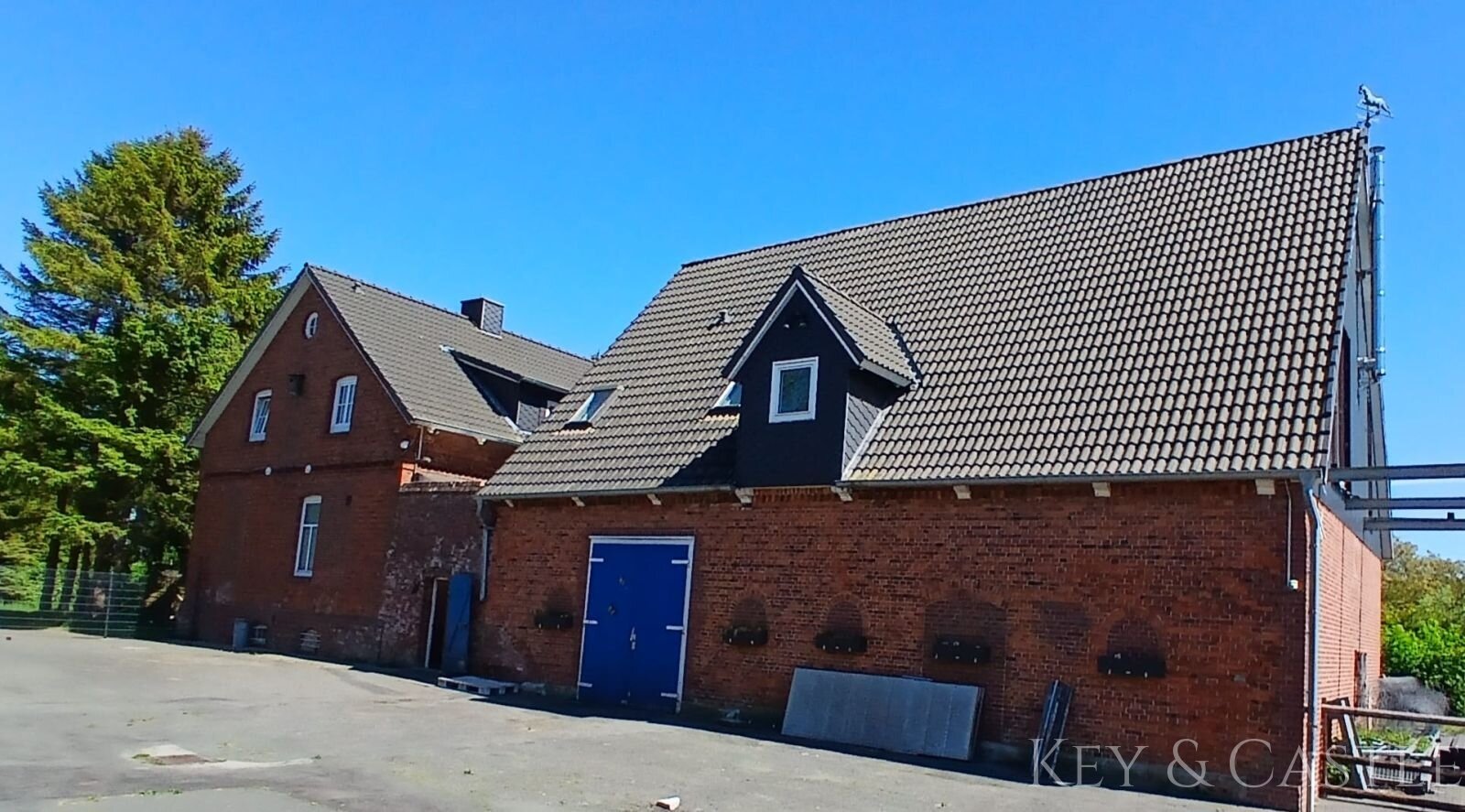 Ansicht auf den Hof Ansicht auf den Hof