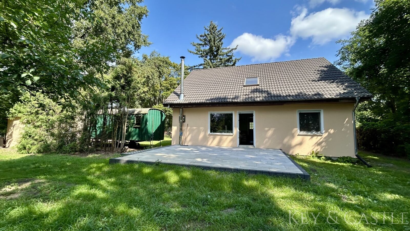 Hausansicht Rückseite Hausansicht Rückseite