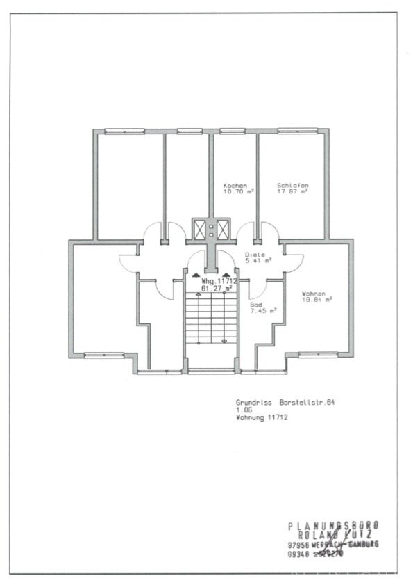 Grundriss Whg.1.OG 11712 B64